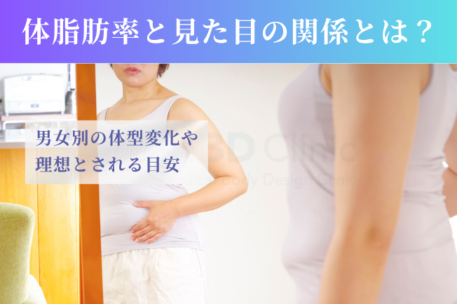 体脂肪率と見た目
